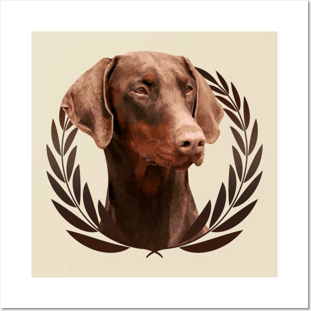 Doberman Pinscher - Dobermann Wall Art by Nartissima